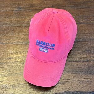 Barbour Red Cap